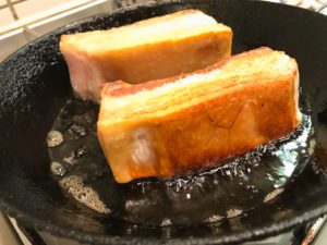 豚バラ塊 グリル
