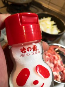 炒飯の味付けは「味の素」が好き