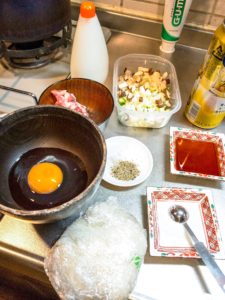炒飯の段取り終了