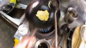 園食堂店主による炒り卵