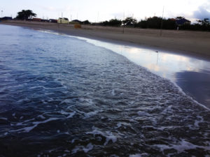 2014年夏の象潟海水浴場