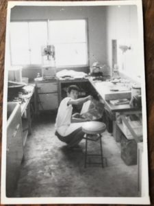 園食堂厨房　昭和40年代前半頃
