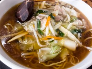 園食堂　野菜ラーメン
