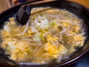 園食堂　玉子タンメン